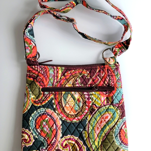 Very Bradley Hipster Crossbody Bag Beautiful FALL Colors 🍂🍁🎃 - Picture 1 of 8